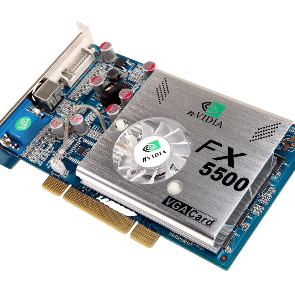 Nvidia Geforce FX5500 256MB 128BIT Agp 8X Ekran Kartı