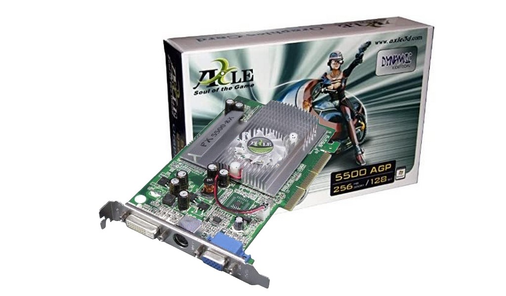 AXLE Nvidia GeForce 5500 Agp FX 256 Mb 128 bit Grafik Ekran Kartı